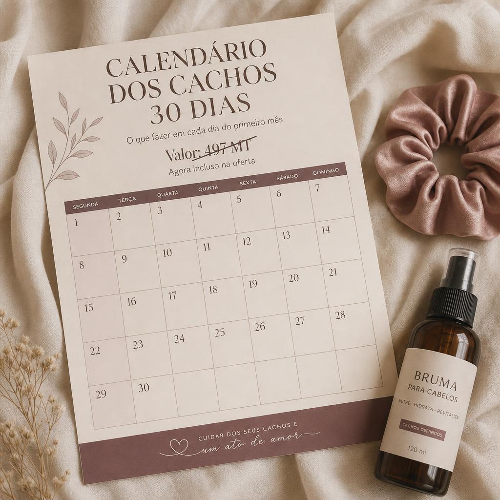 Calendário de 30 dias impresso com grelha de dias